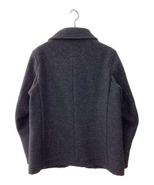 DANTON（ダントン）DANTON (ダントン) ウールコート　モッサー丸えりジャケット グレー サイズ:42の古着・服飾アイテム