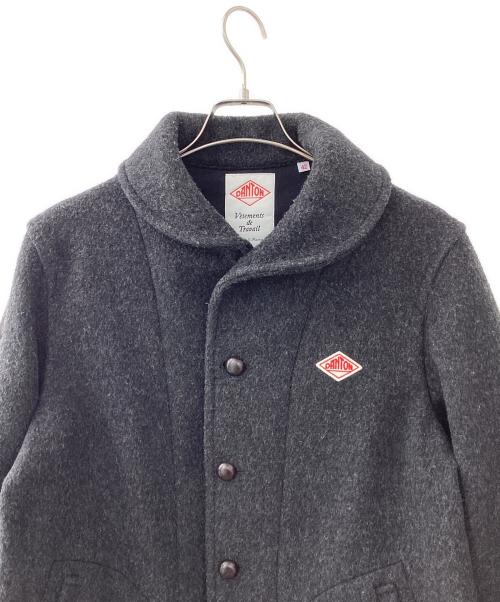 DANTON（ダントン）DANTON (ダントン) ウールコート　モッサー丸えりジャケット グレー サイズ:42の古着・服飾アイテム