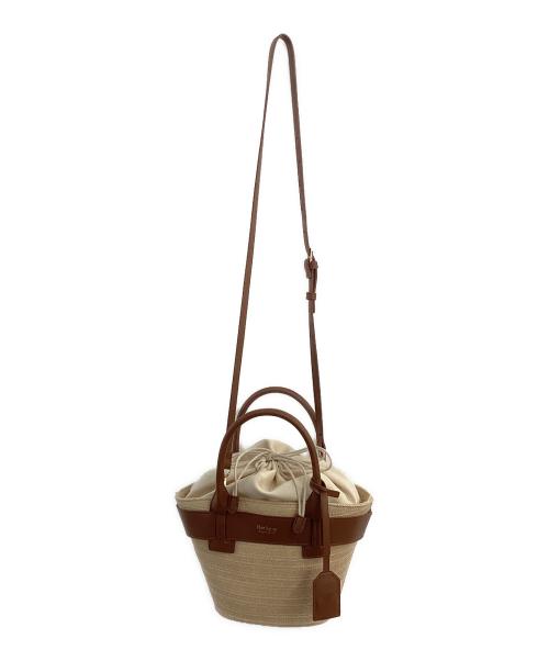 HER LIP TO（ハーリップトゥ）Her lip to (ハーリップトゥ) Palma Mini Tote Bag ブラウンの古着・服飾アイテム