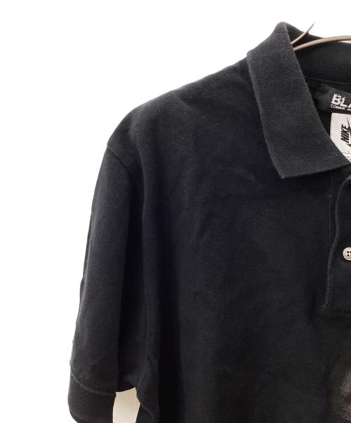 NIKE（ナイキ）NIKE (ナイキ) COMME des GARCONS (コムデギャルソン) ポロシャツ ブラック サイズ:Lの古着・服飾アイテム