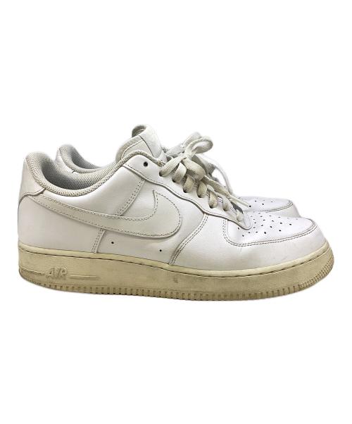 NIKE（ナイキ）NIKE (ナイキ) ローカットスニーカー　AIR FORCE1 LOW ホワイト サイズ:29の古着・服飾アイテム