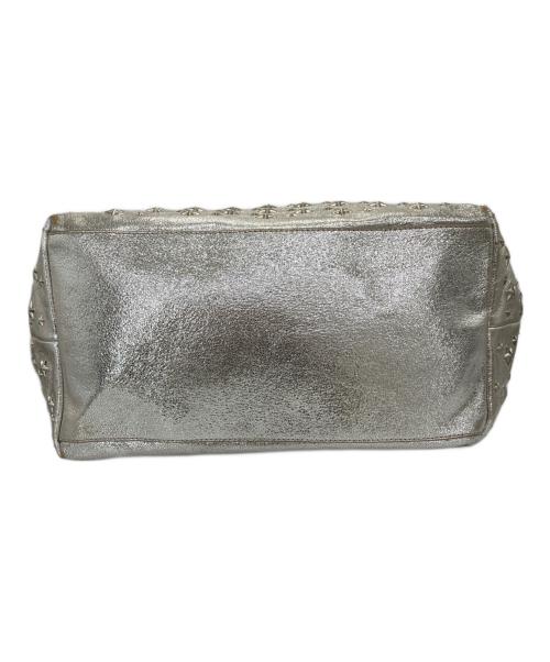 JIMMY CHOO（ジミーチュウ）JIMMY CHOO (ジミーチュウ) トートバッグ シルバーの古着・服飾アイテム