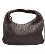 BOTTEGA VENETAボッテガベネタ）の古着「ホーボーワンショルダーバッグ」｜ブラウン