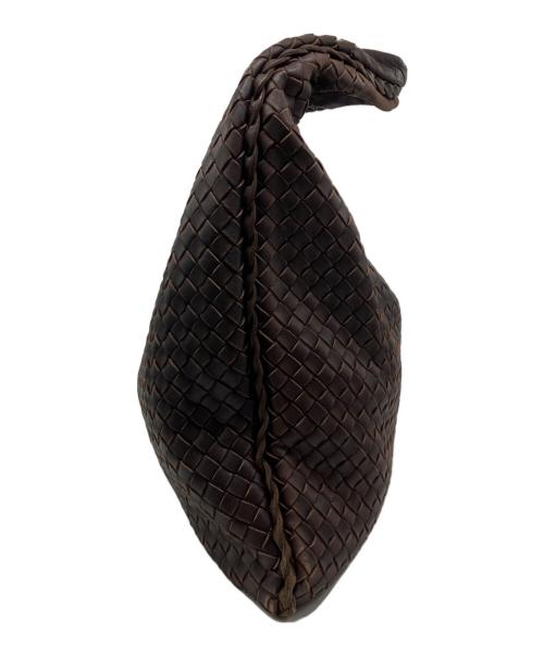 BOTTEGA VENETA（ボッテガベネタ）BOTTEGA VENETA (ボッテガベネタ) ホーボーワンショルダーバッグ ブラウンの古着・服飾アイテム