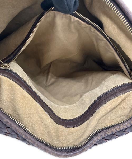 BOTTEGA VENETA（ボッテガベネタ）BOTTEGA VENETA (ボッテガベネタ) ホーボーワンショルダーバッグ ブラウンの古着・服飾アイテム
