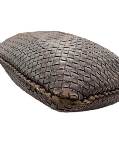 BOTTEGA VENETA（ボッテガベネタ）BOTTEGA VENETA (ボッテガベネタ) ホーボーワンショルダーバッグ ブラウンの古着・服飾アイテム