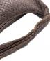 中古・古着 BOTTEGA VENETA (ボッテガベネタ) ホーボーワンショルダーバッグ ブラウン：100000円