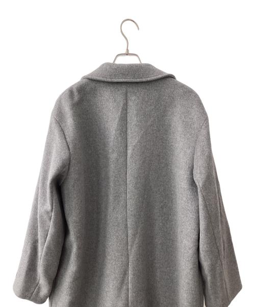 JOURNAL STANDARD relume（ジャーナルスタンダード レリューム）JOURNAL STANDARD relume (ジャーナルスタンダード レリューム) スーパーファインビーバーチェスターコート グレー サイズ:38の古着・服飾アイテム