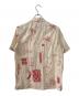 PAUL SMITH (ポールスミス) 半袖シャツ アイボリー×レッド サイズ:M：6000円