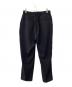 JOURNAL STANDARD relume (ジャーナルスタンダード レリューム) パンツ　テック ウーヴン オーバル イージースラックス ブラック サイズ:L：5000円