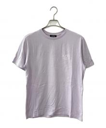 A.P.C.（アーペーセー）の古着「半袖カットソー」｜パープル