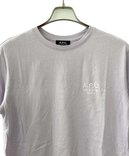 A.P.C.（アーペーセー）A.P.C. (アーペーセー) 半袖カットソー パープル サイズ:Sの古着・服飾アイテム