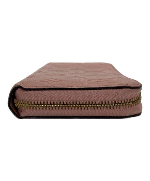 LOUIS VUITTON（ルイ ヴィトン）LOUIS VUITTON (ルイ ヴィトン) 長財布　モノグラム・アンプラント　ジッピー ウォレット ローズプードルの古着・服飾アイテム