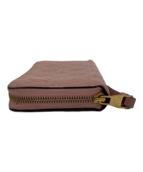 LOUIS VUITTON（ルイ ヴィトン）LOUIS VUITTON (ルイ ヴィトン) 長財布　モノグラム・アンプラント　ジッピー ウォレット ローズプードルの古着・服飾アイテム