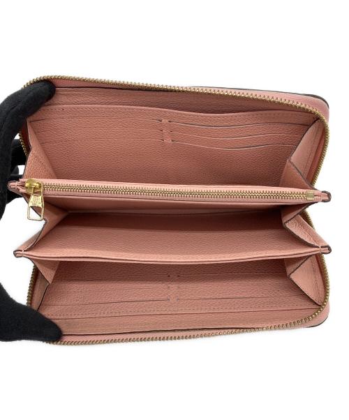 LOUIS VUITTON（ルイ ヴィトン）LOUIS VUITTON (ルイ ヴィトン) 長財布　モノグラム・アンプラント　ジッピー ウォレット ローズプードルの古着・服飾アイテム