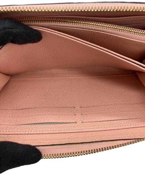 LOUIS VUITTON（ルイ ヴィトン）LOUIS VUITTON (ルイ ヴィトン) 長財布　モノグラム・アンプラント　ジッピー ウォレット ローズプードルの古着・服飾アイテム