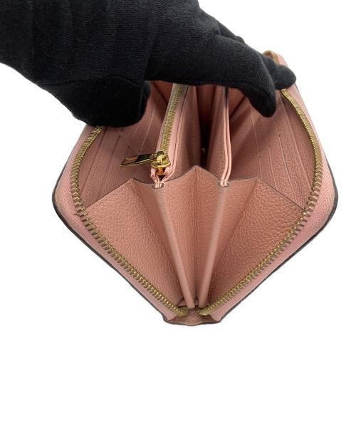 LOUIS VUITTON（ルイ ヴィトン）LOUIS VUITTON (ルイ ヴィトン) 長財布　モノグラム・アンプラント　ジッピー ウォレット ローズプードルの古着・服飾アイテム