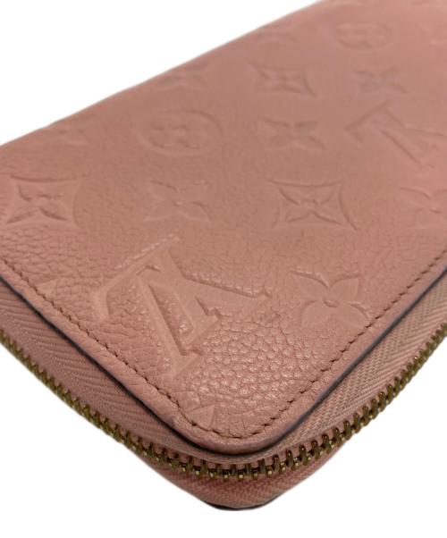 LOUIS VUITTON（ルイ ヴィトン）LOUIS VUITTON (ルイ ヴィトン) 長財布　モノグラム・アンプラント　ジッピー ウォレット ローズプードルの古着・服飾アイテム
