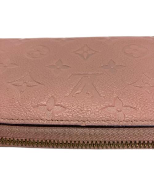 LOUIS VUITTON（ルイ ヴィトン）LOUIS VUITTON (ルイ ヴィトン) 長財布　モノグラム・アンプラント　ジッピー ウォレット ローズプードルの古着・服飾アイテム