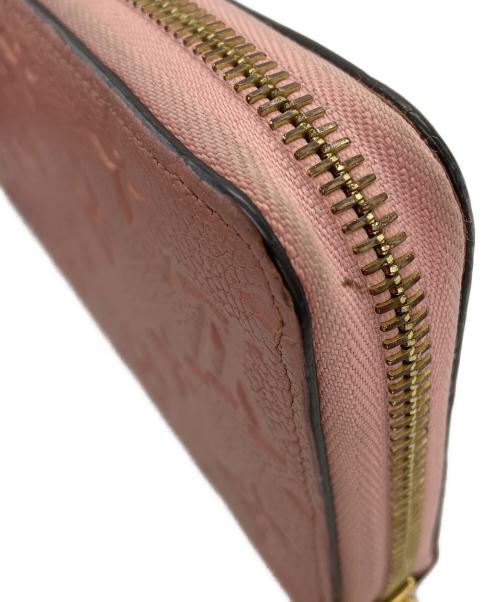 LOUIS VUITTON（ルイ ヴィトン）LOUIS VUITTON (ルイ ヴィトン) 長財布　モノグラム・アンプラント　ジッピー ウォレット ローズプードルの古着・服飾アイテム
