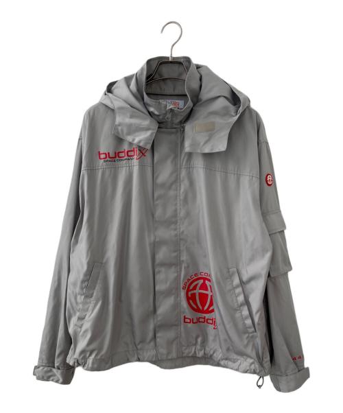buddix（バディー）buddix (バディー) マウンテンパーカー ライトグレー サイズ:XLの古着・服飾アイテム