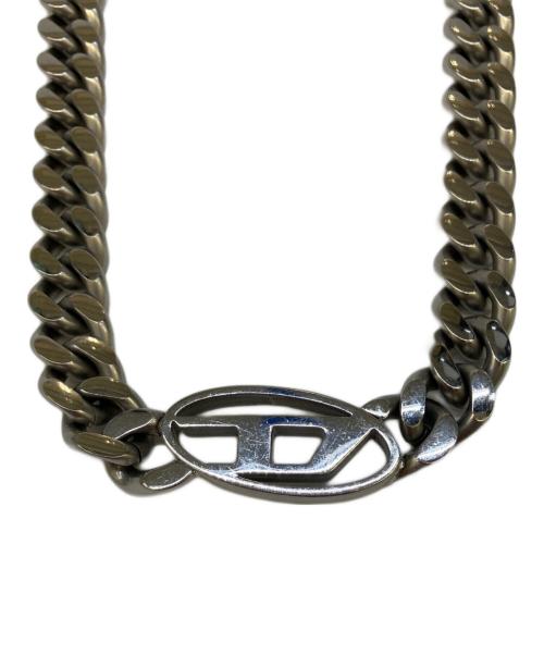 DIESEL（ディーゼル）DIESEL (ディーゼル) オーバルDロゴ チェーンネックレスの古着・服飾アイテム