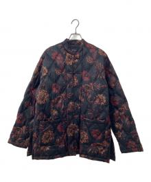 s'yte×TAION（サイト×タイオン）の古着「DAHLIA CAMOUFLAGE QUILTED DOWN CHINA JACKET」｜ブラック