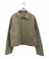 URU（ウル）の古着「COTTON JACQUARD TRUCKER JACKET」｜黄緑