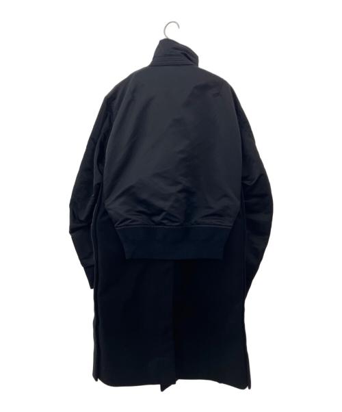 sacai（サカイ）sacai (サカイ) Nylon Twill Mix Coat ブラック サイズ:1の古着・服飾アイテム