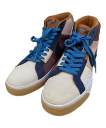 NIKE（ナイキ）の古着「ハイカットスニーカー　Zoom Blazer Mid Premium」｜ピンク×ホワイト