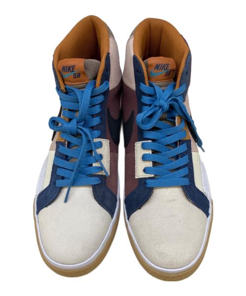 NIKE（ナイキ）NIKE (ナイキ) ハイカットスニーカー　Zoom Blazer Mid Premium ピンク×ホワイト サイズ:28の古着・服飾アイテム