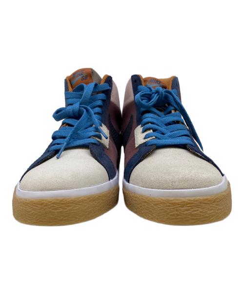 NIKE（ナイキ）NIKE (ナイキ) ハイカットスニーカー　Zoom Blazer Mid Premium ピンク×ホワイト サイズ:28の古着・服飾アイテム