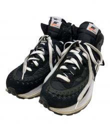 NIKE×Jean-Paul Gaultier×sacai（ナイキ×ジャンポール・ゴルチエ×サカイ）の古着「Jean-Paul Gaultier × sacai × Nike Vapor Waffle "Black/Black-White"」｜ブラック