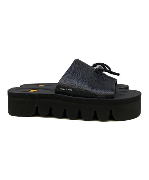 HENDER SCHEME（エンダースキーマ）HENDER SCHEME (エンダースキーマ) cord slide ブラック サイズ:5の古着・服飾アイテム