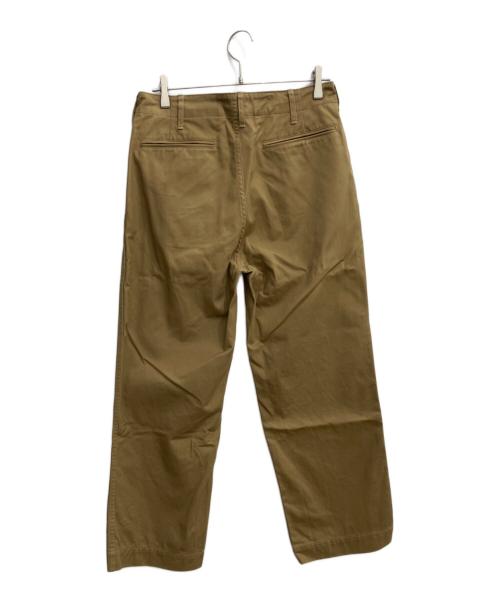 waiper（ワイパー）WAIPER (ワイパー) MARINE CORPS CHINO TROUSERS キャメル サイズ:W32×L29の古着・服飾アイテム