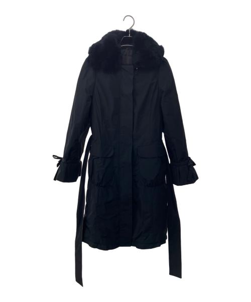 TO BE CHIC（トゥービーシック）TO BE CHIC (トゥービーシック) ダウンコート ブラック サイズ:40の古着・服飾アイテム