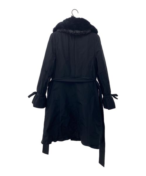 TO BE CHIC（トゥービーシック）TO BE CHIC (トゥービーシック) ダウンコート ブラック サイズ:40の古着・服飾アイテム