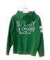 stussy (ステューシー) ジップパーカー グリーン サイズ:L：7000円