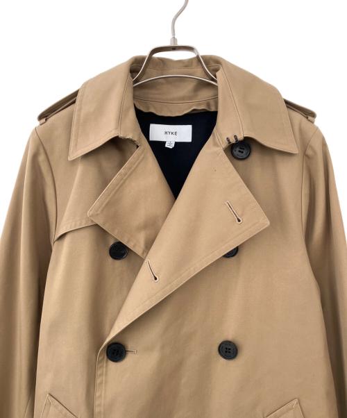 HYKE（ハイク）HYKE (ハイク) トレンチコート ベージュ サイズ:1の古着・服飾アイテム