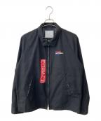 sacai×FRAGMENT DESIGNサカイ×フラグメントデザイン）の古着「ジップアップジャケット」｜ブラック