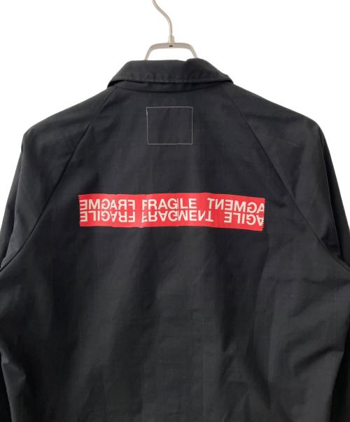 sacai（サカイ）sacai (サカイ) FRAGMENT DESIGN (フラグメントデザイン) ジップアップジャケット ブラック サイズ:1の古着・服飾アイテム