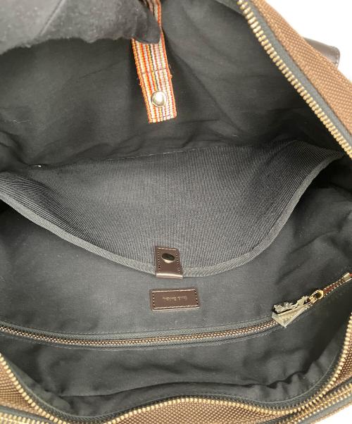PAUL SMITH（ポールスミス）Paul Smith (ポールスミス) 2WAYブリーフケース ブラウンの古着・服飾アイテム
