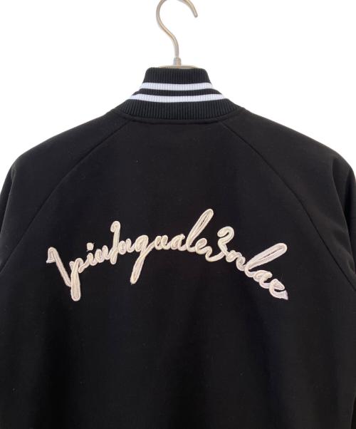 1PIU1UGUALE3 RELAX（ウノピゥウノウグァーレトレ リラックス）1PIU1UGUALE3 RELAX (ウノピゥウノウグァーレトレ リラックス) スタジャン ブラック サイズ:Mの古着・服飾アイテム