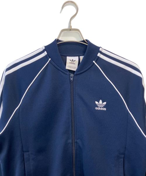 adidas（アディダス）adidas (アディダス) トラックジャケット ネイビー サイズ:Lの古着・服飾アイテム