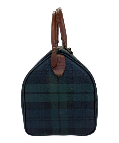 POLO RALPH LAUREN（ポロ・ラルフローレン）POLO RALPH LAUREN (ポロ・ラルフローレン) ミニボストンバッグ グリーンの古着・服飾アイテム