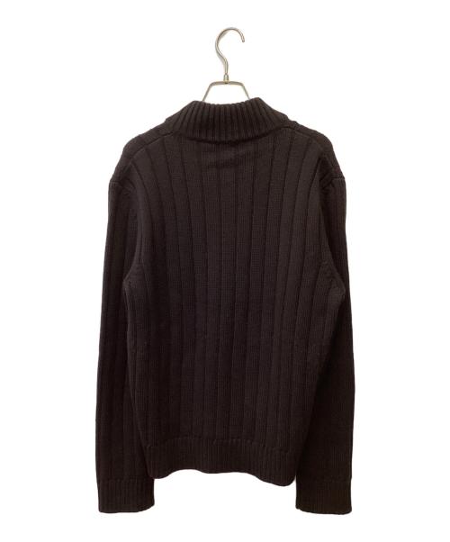 HERMES（エルメス）HERMES (エルメス) ドライバーズニット ブラウン サイズ:Mの古着・服飾アイテム