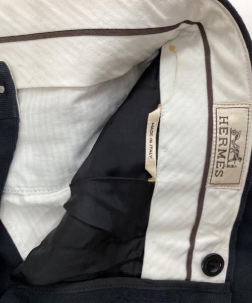 HERMES（エルメス）HERMES (エルメス) パンツ ブラック サイズ:52の古着・服飾アイテム