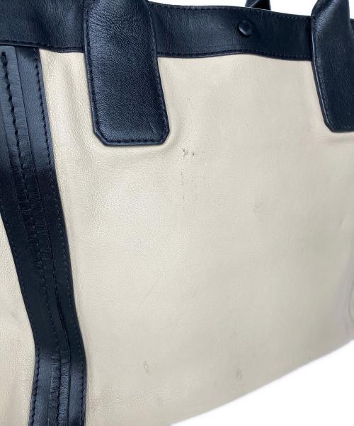 Chloe（クロエ）Chloe (クロエ) トートバッグ　アリソン ベージュ×ブラックの古着・服飾アイテム