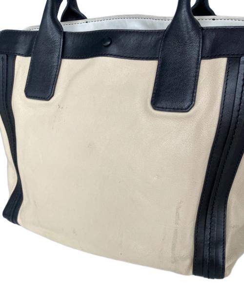 Chloe（クロエ）Chloe (クロエ) トートバッグ　アリソン ベージュ×ブラックの古着・服飾アイテム