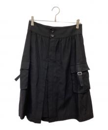 tricot COMME des GARCONS（トリココムデギャルソン）の古着「スカート」｜ブラック